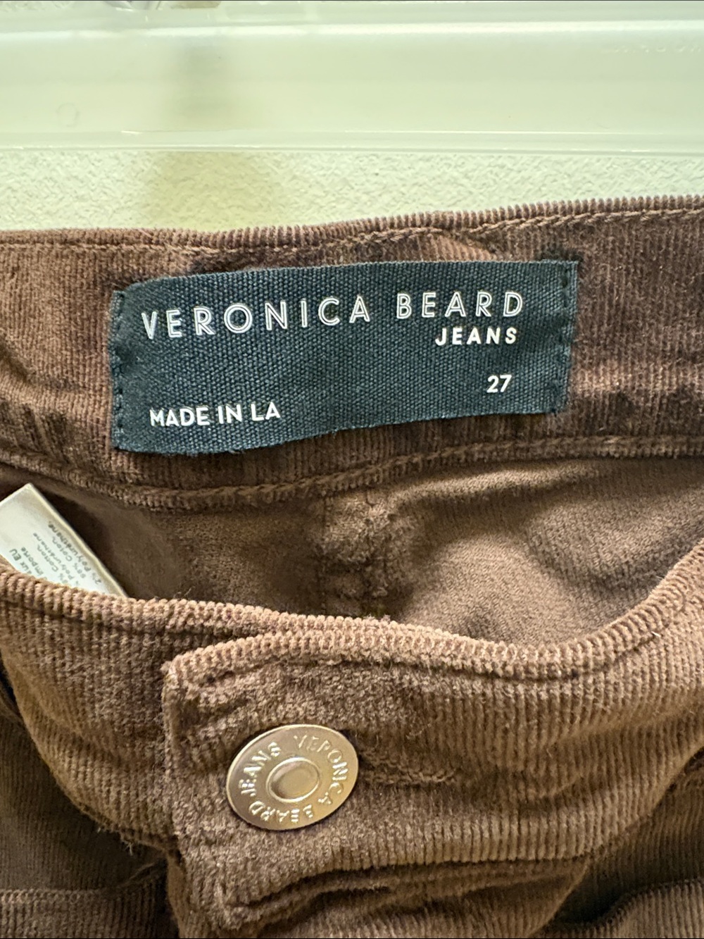 Veronica Beard brown flare jeans - Picture 2 of 5